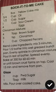 Sock It To Me Bundt Cake, Are You Kidding Me Cake, Sock It To Me Cake Recipe, Sock It To Me Cake, Dessert Simple, Boxed Cake, Cakes Frosting