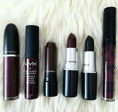 Burgundy Lipstick, Swag Makeup, Makijaż Smokey Eye, Dope Makeup, Fancy Makeup, Edgy Makeup, Dark Makeup, Alt Girl, Makeup Obsession