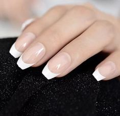 French Connection, Petit – Ekposé Beauty French Nails Ballerina, Kiss Press On Nails, Ballerina Coffin, Nails Ballerina, Hoco Nails, White Tips, Long Press On Nails, White Smile, Ballerina Nails