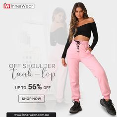 Today off-shoulder tops have become a must-have, flattering, and versatile wardrobe. IW's off shoulder tops are intended to elaborate necklines and accent bare shoulders. Shop Now and Get up to 56% off today! #offshouldertop #offshouldertshirt #tshirtforwomen #sexytshirt #roundnecktshirt #lingerie #fashion #shopping #innerwear #PuffSleeveBlouse #FeminineBlouse #femininetops #summerwear #Summertop #Sexytops #Sexyblouse #innerwearAustralia Off Shoulder T Shirt, Blouse Crop, Versatile Wardrobe, Shoulder Tops, Bare Shoulders