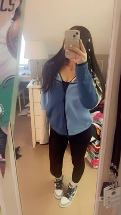 #niketechfleece #nike #leggingsoutfit #leggingsfashion #leggingsobsessed #jordan #jordans #jordan1addict #jordan1high #sweatshirt #sweatshirtoutfits #hairjewelry #ootd #kendrascottnecklace #outfits #outfitoftheday #outfitstyle #outfitshare #outfitideasforwomen #boyfriendsclothes #outfitidea #outfittrends #outfitideas4you #outfitideasforschool Dunks With Long Socks, Jordan Leggings Outfits, Nike Tech Fleece With Jordan 1, Air Jordan 1 Outfit Women Leggings, Nike Tights Outfit, Jordan 1 Leggings Outfit, Jordan 1 Outfit Women Leggings, Nike Tech Outfits Women, Jeans And Jordans Outfit Women