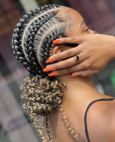 Trending Braids Hairstyles, Canerow Hairstyles, Short Braid Hairstyles, Trending Braids, Short Braid, Stylish Naija, Big Box Braids Hairstyles, Feed In Braids Hairstyles