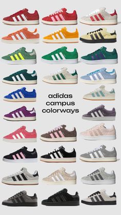 adidas campus🌟 #shoe #shoes #adidas #adidascampus #adidasgirl #adidasoutfit #aesthetic #y2k #viral #colorways #colourways #sneaker #sneakers #sneakerhead Adidas Campus Shoes, Campus Shoes, Custom Sneakers Diy, Pretty Sneakers, Pretty Shoes Sneakers, Shoes Outfit Fashion, Cute Nike Shoes