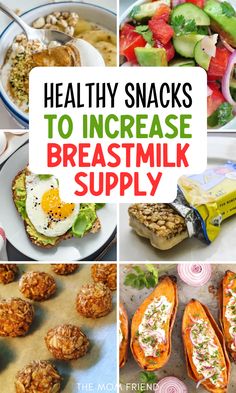 Snacks to increase breastmilk supply. Homemade Lactation Snacks, Milk Supply Snacks, Breastmilk Supply Increase Food, Lactation Support Foods, Foods To Promote Breastmilk, Meals To Increase Milk Supply, Food To Produce More Breastmilk, Recipes To Increase Breastmilk, High Protein Snacks For Breastfeeding