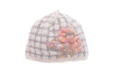 Exquisite hand-embroidered poppies, pansies, and forget-me-nots on this classic tartan knit. These enchanting colors and details add a special touch of charm to your outerwear. Soft wool, fleece lined. Made in Nepal. Spring Wool Beanie Hat, Fitted Knitted Hat For Spring, Fitted Knitted Spring Hats, Plaid Hat, Plaid Hats, La Crosse, Forget Me Nots, French Knot, Crochet Headband