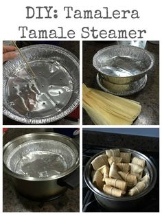 how to make homemade tamale steamers for dinner or appetizers - step by step instructions