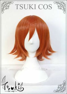 HOt RWBY Nora Valkyrie Cosplay Orange Wig Halloween Women Party Fancy Hair Rwby Nora Valkyrie, Rwby Nora, Valkyrie Cosplay, Nora Valkyrie, Orange Wig, Mullet Wig, Fancy Hair, Wig Short, Mild Shampoo