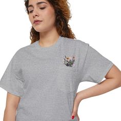 Wildflower Pocket Design Cute Pocket Design Wildflower Tee T-shirt With Flowers Coming Out of Pocket Unisex Heavy Cotton Pocket Tee - Etsy Floral Cottagecore, Faith Shirt, Jesus Shirts, Christian Shirts, Graphic Tees Women, Unique Tshirts, Floral Shirt