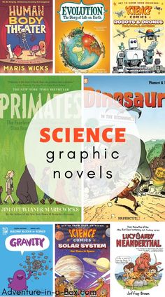 science graphic novels for kids and adults