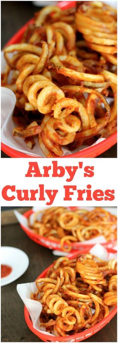 there are many different types of frying rings on the plate, and in bowls