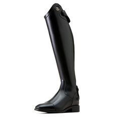 Our Ravello Dress boot brings a modern, yet timeless finish to your show-ready look. Elegantly handcrafted from premium Italian leather, they pair sophisticated design with a luxurious glove-like fit that's beloved by riders around the globe. Ravello Dress Tall Riding Boot | Product Features : 0 : ATS® technology provides ergonomic support on uneven terrain, 1 : Removable All Day Cushioning insole, 2 : Duratread™ sole was designed for and tested by riders to get the traction just right, 3 : Oile Womens Western Fashion, Dress Boot, Womens Work Boots, Ariat Boots, Tall Riding Boots, Work Boots Men, Riding Boot, Riding Outfit, Baby Boots