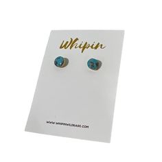 Turquoise Stud Earrings By Whipin Wild Rags Features: Brand: Whipin Wild Rags Color: Turquoise Gold Tone Turquoise Stone Size: Womens Os Condition: New With Tags Diamond Bar Accessories Casual Classic Comfortable Relaxed Lightweight Stud Earrings Bohemian Hippie Summer Spring Vacation Resort Beach Western Fits, Wild Rags, Hippie Summer, Resort Beach, Turquoise Stud Earrings, Wild Rag, Spring Vacation, Earrings Bohemian, Diamond Bar