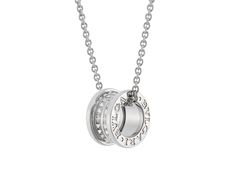 Save The Children Sterling Silver Necklace With Circular Pendant Inspired By B.zero1 Rock, And Chain Bvlgari Necklace, Rock Jewelry, Kids Necklace, Necklace Online, Custom Jewelry Design, Collar Jewelry, Steel Necklace, Necklace Sterling Silver, Kids Jewelry