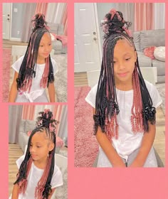 Hair Styles 10-12, 5th Grade Girl Hairstyles Black, 6 Grade Hairstyles Black, Braids For 8yrs, Hairstyles For 9 Year Girl Black Braids, Braids For 10yr, 5th Grade Picture Day Hairstyles, Hair Braids Styles Ideas, 7th Grade Hairstyles Black Braids