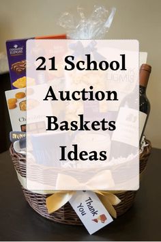 Looking for creative and eye-catching ideas for your school auction gift basket? Elevate your school auction baskets with these unique and thoughtful suggestions. From themed baskets to gourmet treats, we have the perfect inspiration for your school silent auction gift basket. Get ready to impress attendees and raise funds effortlessly with these must-have gift basket raffle ideas for fundraisers at your next school auction!