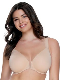 Light tan-colored bra. Bra Collection, Bra Measurements, Bra Image, Minimiser Bra, Lace Bandeau, Bra Brands, Unlined Bra, Everyday Bra, Women Helping Women