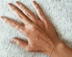 Nose Jewels, Linked Bracelet, Hand Harness, Gold Finger Rings, Chain Bracelets, Simple Bracelets