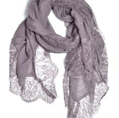 Gorgeous, delicate cotton and lace Miss Rose Sister Violet scarf can be worn around the neck, looking soft and pretty keeping the cold out, or casually draped over your shoulders on a cool spring night, shawl style.  Soft cotton and lace makes this a great staple for your wardrobe. Boho, mori or contemporary, it covers most styles. Generously sized at 1.7m long and 90cm wide, you'll find yourself wearing this accessory throughout the year. Rose Sister, Rosé Sister, Spring Night, Edge Scarf, Shawl Style, Velvet Flowers, Lace Scarf, Lace Shawl, Fashion Wishlist