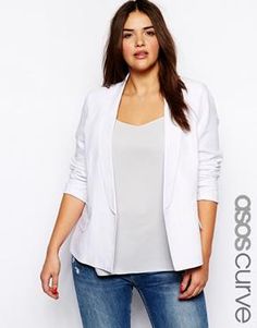 Plus size clothing | Plus size fashion for women | ASOS Plus Size Blazer, Plus Size Models, Plus Sized