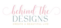 the words behind the designs create a beautiful life in pink and blue on a white background