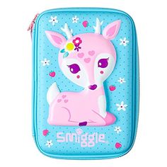 Maxmilli Smiggle Hardtop Pencil Case Baby Deer with Rainb... https://www.amazon.co.uk/dp/B07B4YQ5JC/ref=cm_sw_r_pi_dp_U_x_9TssBb01NC7PB Starbucks Case, Girl School Supplies, Cute Pencil Case, Blue Girl, Stationary School, School Accessories, Kids Makeup, Cute School Supplies