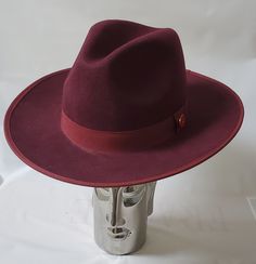 100% Australian Wool Flat Wide Brim Fedora Monarch Style Flat Bound With Satin Lining and Elasticized Sweatband. Brim Can Be Rolled Up Or Remain Flat. Brim: 3'' Wide Crown Height:4.5" Band: 1.25'' Wide Brim Fedora Mens, Mens Wide Brim Hat, Beef Empanadas, Mens Hats, Hats Fashion, Brim Hats, Steve Harvey