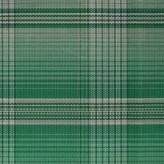 a green and white plaid fabric