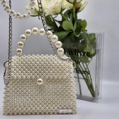 All our bags are handmade and made with a lot of love. Each bag is a special accessory. Our bags are perfect for any event and are sure to make you stand out from the crowd. Ivory color beads, not white! Bag size: 17 (14)x12x5 cm beads Strap -110cm The bag is tightly woven.  Any question will be glad to answer by messages! Please include your phone number when ordering, it is necessary for the postage of the parcel for you! Beads Strap, Acrylic Bag, Bead Bag, Pearl Bag, Color Beads, Beaded Bag, Wedding Bag, Handmade Bag, Purse Patterns