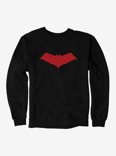 50% pre-shrunk cotton  50% polyester heavyweight fleeceWash cold; dry lowImportedListed in men's  unisex sizes Red Hood Logo, Batman Merch, Red Hood Costume, Batman Red Hood, Batman Sweatshirt, Cutesy Outfit, Tall Hoodies, Jason Todd, Gift Inspiration