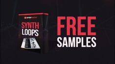 a book with the title free samples for synth loops