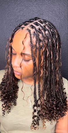 Natural Hair Box Braids