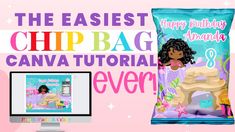 the easyest chip bag can be used to make an adorable sewing project for kids