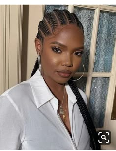 Black Hair Inspiration, Cornrows Natural Hair, Cornrows Braids For Black Women, African Hair Braiding Styles, Box Braids Hairstyles For Black Women, Braids Hairstyles Pictures, Braided Cornrow Hairstyles, Feed In Braid, Girls Hairstyles Braids