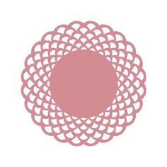 an abstract circular design in pink on a white background with the words, ` person '