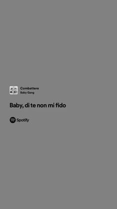 baby, di te nonmi fido - scotty [ spotify ] cover art