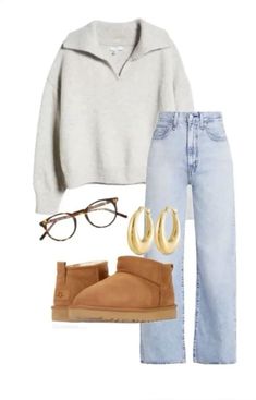 Mode Shoes, College Outfit, Fall Outfits For School, Cozy Fall Outfits, Skandinavian Fashion, Uggs Outfit