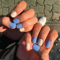 Mixed Manicure, Opposite Colors, Short Nail Designs, Neon Nails, Minimalist Nails, Unique Nails, Funky Nails, Cute Acrylic Nails