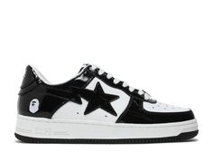 Bapesta 'Black' - BAPE - 1H70191001 BLK - black | Flight Club Bape Star, Bapesta Shoes, Bape Shoes, Bape Sneakers, Bape Sta, Ape Bape, Y2k Shoes, Dr Shoes, Black And White Shoes