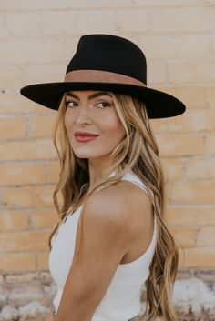 Statement Hats, Brim Hats For Women, Platform Slip Ons, Gigi Pip, Statement Hat, Sorority Rush, Hat Outfit, Rancher Hat, Wide Brim Hats