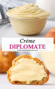 creme diplomatee is an easy and delicious dessert