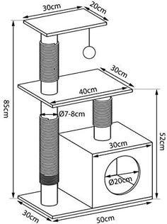 Cat Tree - We'll save you many hours of searching. Just click to visit and get what you need IMMEDIATELY! Diy Cat Tower Easy Cheap, Cat Tree Plans, Diy Cat Tree