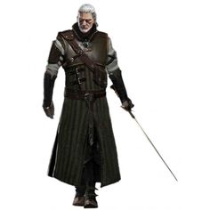 #TheWitcher3 Wild #Hunt Geralt Bear leather Costume #apparel #outfits #menswear #fashion #leathercoat Geralt Cosplay, Canada Jacket, Witcher Cosplay, Leather Costume, Armor Ideas, The Witcher Game, Bear Leather, Zombie Hunter