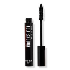 Full Exposure Lash Volumizing Mascara - FULL EXPOSURE MASCARA 0.32OZBenefitsSweeps on big, lifted lashesWaterproof formula stays put for 10 hoursSpecialty brush lengthens, curls & volumizes without flakingClump, sweat & humidity-resistantCreates scene-stealing lashes from every angleCruelty-freeFormulated WithoutParabens, Phthalates, SLS & SLES, Gluten, Triclosan, Mineral Oil, Formaldehyde, Retinyl Palmitate, Hydroquinone-Smashbox Full Exposure Mascara - Jet Black .38 Oz Smashbox Makeup, Volumizing Mascara, Favorite Makeup Products, Eye Mascara, Fiber Rich, Volume Mascara, Ulta Beauty, Mineral Oil, Jet Black