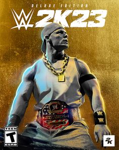 the cover art for wwe 2k23