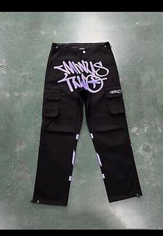 ad eBay - 

I have 2 minus two cargos here one black and grey the other black and purple both for 250 1 for 150 Minus Two Cargo, Minus Two, Black Cargo Pants, Black Cargo, Black And Purple, Fit Ideas, Accessories Men, Purple And Black, Cargo Pants