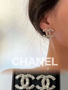 Welcome to our website to order(www.wowjewelry.cn) Chanel Stud Earrings, Versace Earrings, Gift Inspo, Chanel Earrings, Earrings Stud, Chrome Hearts, Ring Bracelet, Earring Necklace, Date Night Outfit