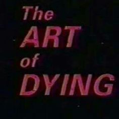 the art of dying title screen