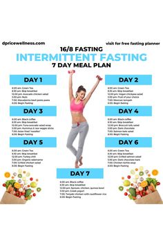 Broccoli Tofu, 16/8 Fasting, Avocado Tuna Salad, Intermittent Fasting Diet, Tofu Salad, Baking Soda Beauty Uses, 7 Day Meal Plan