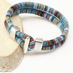 This unisex surf jewelry piece is designed to add a touch of summer vibes to any look. Whether you're heading to the beach or enjoying a summer adventure, this bracelet is a must-have. Give it as a thoughtful summer jewelry gift or treat yourself with a stylish accessory. H I G H L I G H T S - Unisex surf jewelry piece with a boho surfer style - Made with multicolor cotton for a versatile and trendy look - Perfect for adding a touch of summer vibes to any outfit - Ideal for beach trips or summer Boho Surfer Style, Bracelets Embroidery, Surf Jewelry, Bracelet Summer, Surfer Bracelets, Bohemian Inspiration, Fabric Bracelets, Bohemian Life, Surfer Style