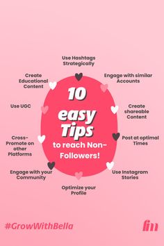 the 10 easy tips to reach non - followers